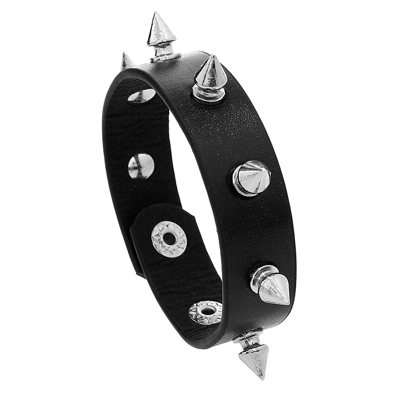 Ring Bracelet / Slave bracelet PU Leather Bracelet Finger Ring Retro Vintage Punk & Gothic Alloy For Cosplay Halloween Carnival Women's Costume Jewelry Fashion Jewelry