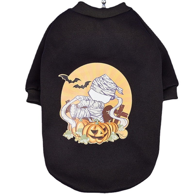 Dog Cat Sweatshirt Fashion Cute Winter Breathable Soft Washable Comfortable Outdoor Halloween Casual Daily Dog Clothing for Bichon Frise Pomeranian Baby Pet Papillon Small4