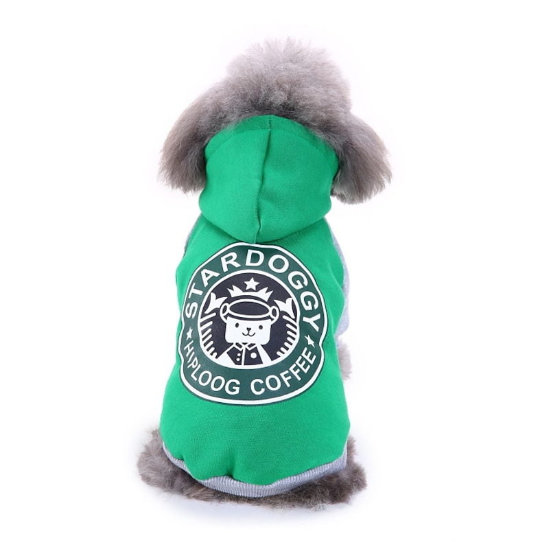 Dog Cat Hoodie Fashion Cute Warm Breathable Soft Washable Comfortable Outdoor Casual Daily Dog Clothing for Bichon Frise Pomeranian Baby Pet Papillon Small2