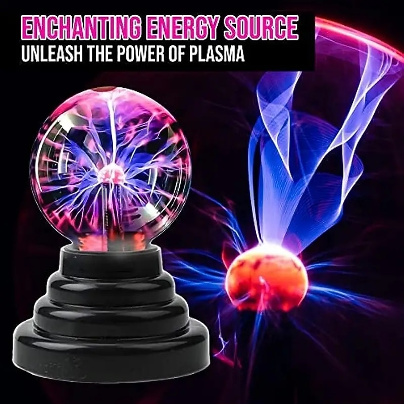 1pc USB Static Electricity Plasma BallElectrostatic Touch Magic Ball Lightning Ball Lamp Crafts Gift Lamp Ion LED Lamp3