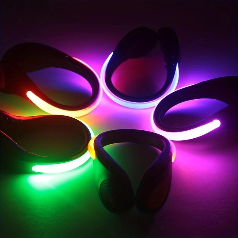 Outdoor Luminous LED Warning Light Clip Flashing Shoe Clip Light For Night Running Riding Bicyle Jogging Safety Light Lamp3