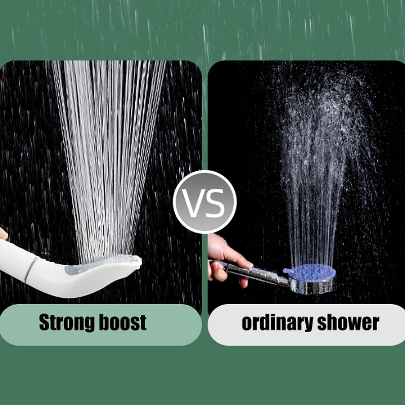 Pressurized Shower Head with Handheld, Beauty Skin Purification High Flow High Pressure Shower Head3
