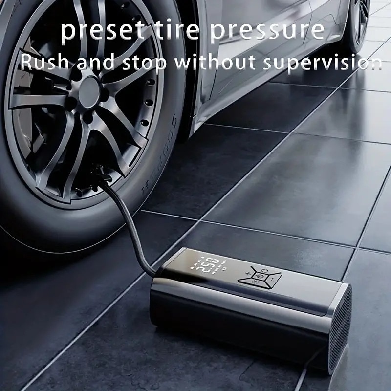 Vehicle-mounted Inflator Pump Automobile Car Small Portable Tire Multifunctional Inflator Electric Inflator Automobile2