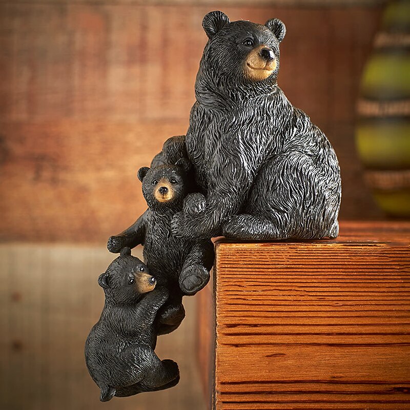 Cute Christmas Figurines Crafts Resin Ornaments,Tabletop Party Indoor Decoration,House Decor - Santa Claus2