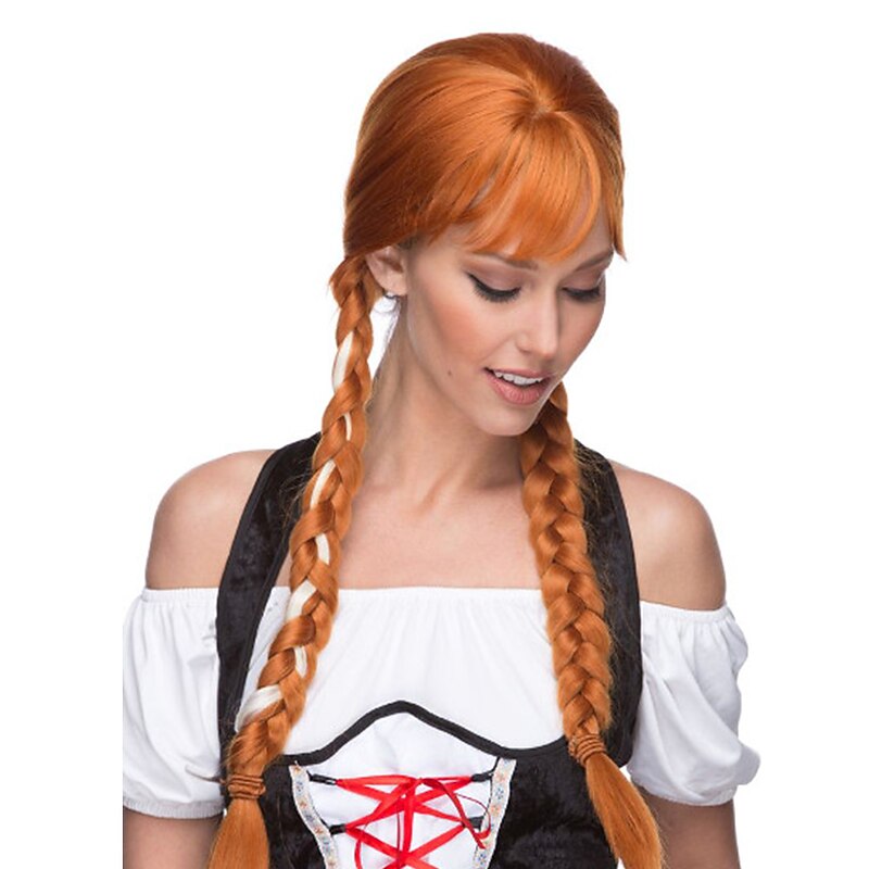 Oktoberfest Beer Cosplay Wigs Ahnna German Beer Maid2