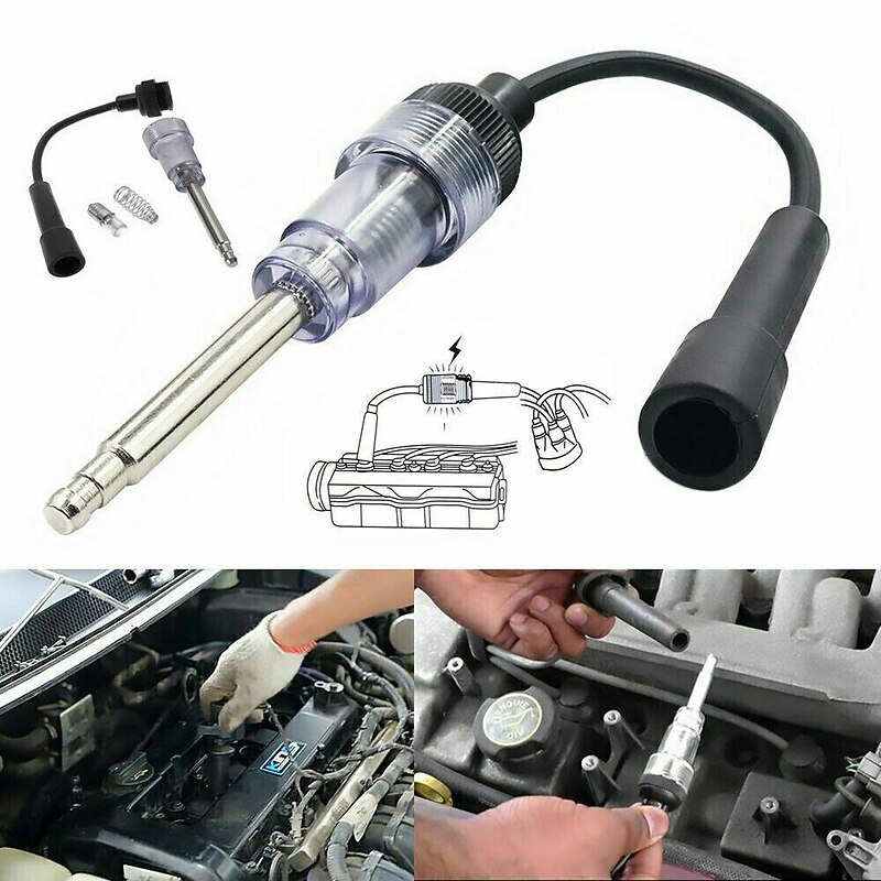 Car Spark Plug Ignition Tester Ignition System Tester Detector Spark Gauge Tester3