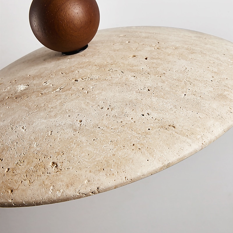 LED Pendant Light Wood Design Warm White Modern Farmhouse Cord Adjustable Pendant Lamps Kitchen Island Lighting for Dining Room Bedroom Hallway Over Sink 110-240V4