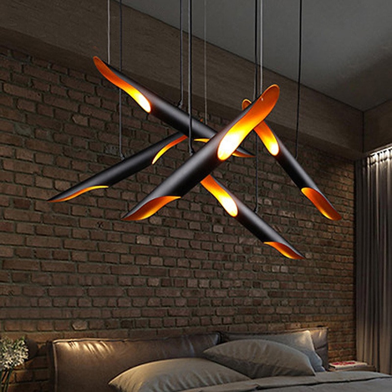 LED Pendant Light 2-Light Unique Metal Modern Farmhouse Cord Adjustable Pendant Lamps Kitchen Island Lighting for Dining Room Bedroom Hallway Over Sink 110-240V