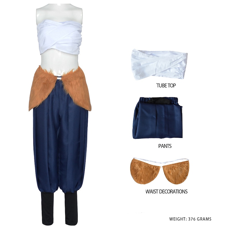 Inosuke Hashibira Anime Cosplay Costume Outfits Masquerade Cosplay Suits Halloween Carnival Masquerade Skirt Bra Waist Accessory For Women's Adults'2