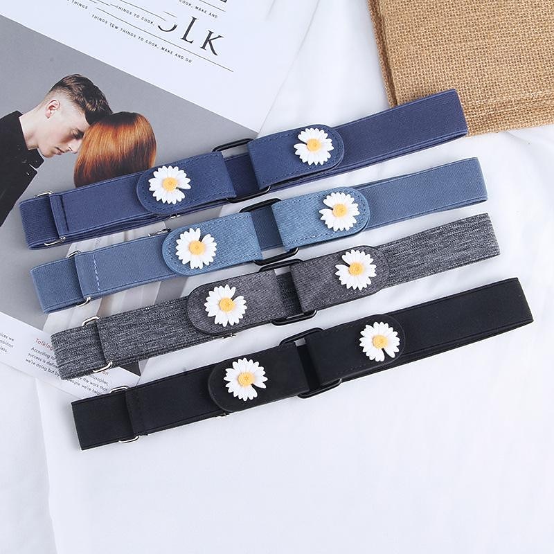 Perforated Free Belt With No Marks, Women'S Summer Jeans Are Versatile, Elastic And Decorative, Invisible Women'S Waist3