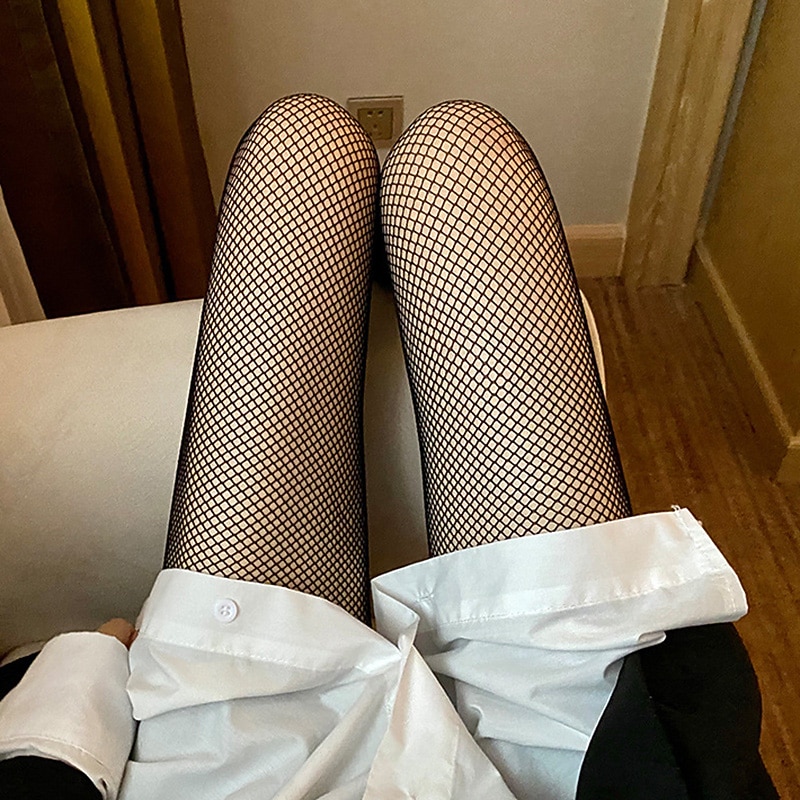 Dance Accessories Exotic Dancewear Pole dance Socks Hollow-out Pure Color Splicing Women's Party Daily Wear Polyester