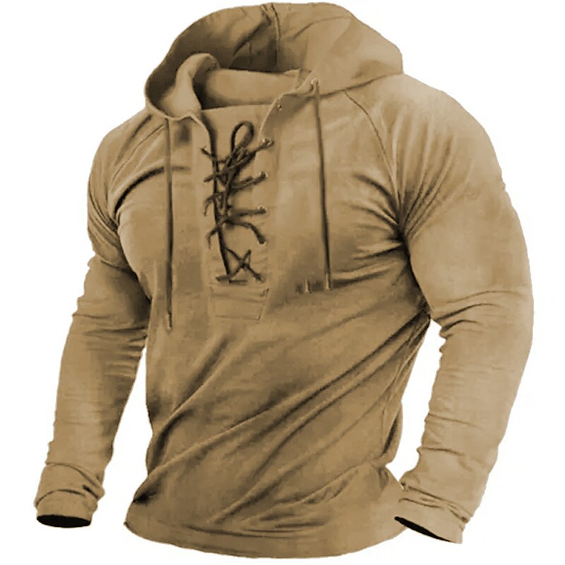 Men's Hoodie Tactical Hoodie Tactical Black Army Green Navy Blue Brown Hooded Plain Sports & Outdoor Daily Holiday Streetwear Cool Casual Spring &  Fall Clothing Apparel Hoodies Sweatshirts  Long4