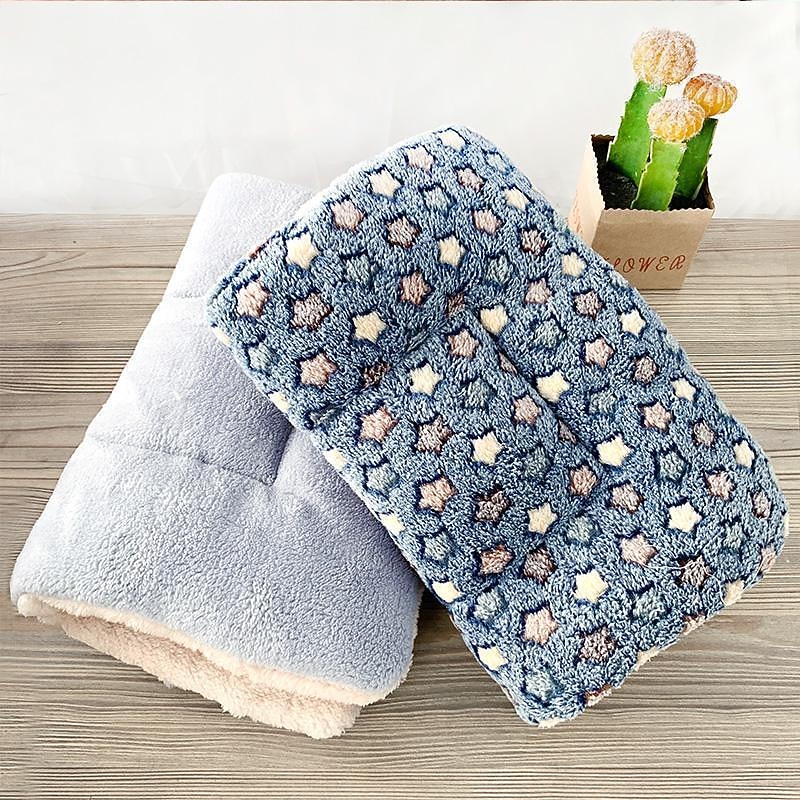 Pet Mat Dog Winter Cat Thick Autumn and Winter Dog Nest Cartoon Cat Nest Sleeping Cotton Quilt Pet Nest Mat2