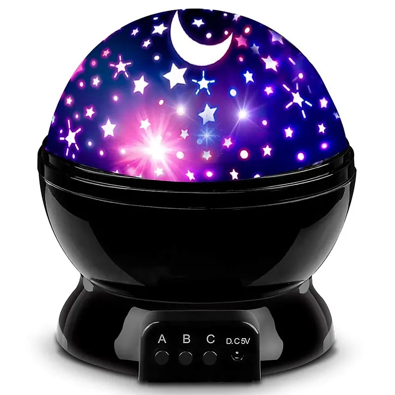 1pc Star LED Night Light Projector Star Light Stockings Stuffed Girls Toys Suitable For 3-12 Years Old Boys Girls Gifts 3-12 Years Girls Boys Toys Birthday Festival Gift3