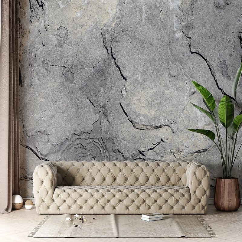 Cool Wallpapers 3D Stone Wallpaper Wall Mural Wall Covering Sticker Peel and Stick Removable PVC/Vinyl Material Self Adhesive/Adhesive Required Wall Decor for Living Room Kitchen Bathroom4