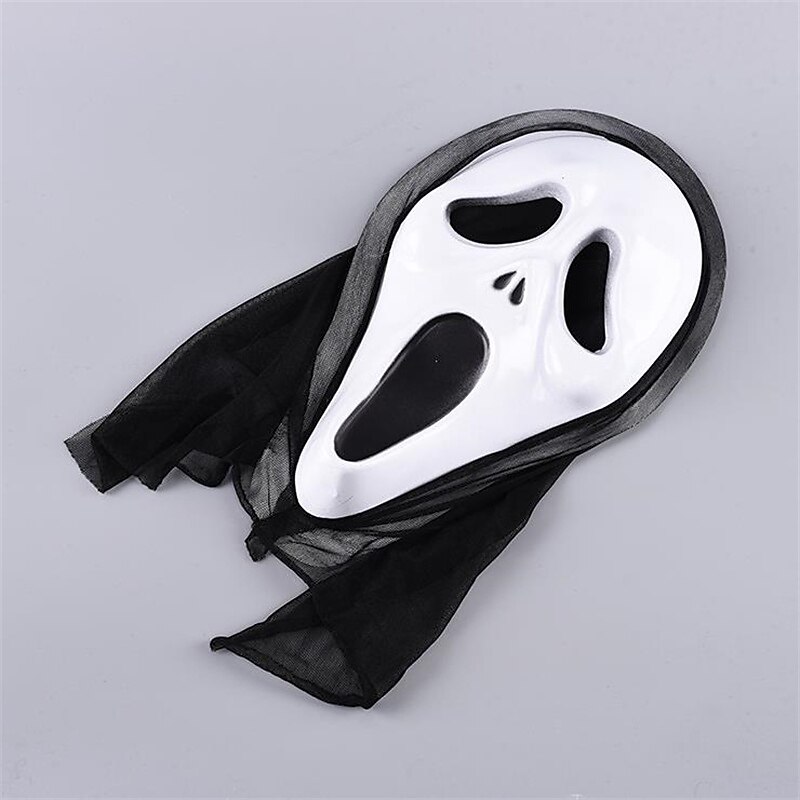 Halloween Mask Terror Death God Scream Ghost Day Makeup Ball Party Props Halloween Skeleton Decoration3