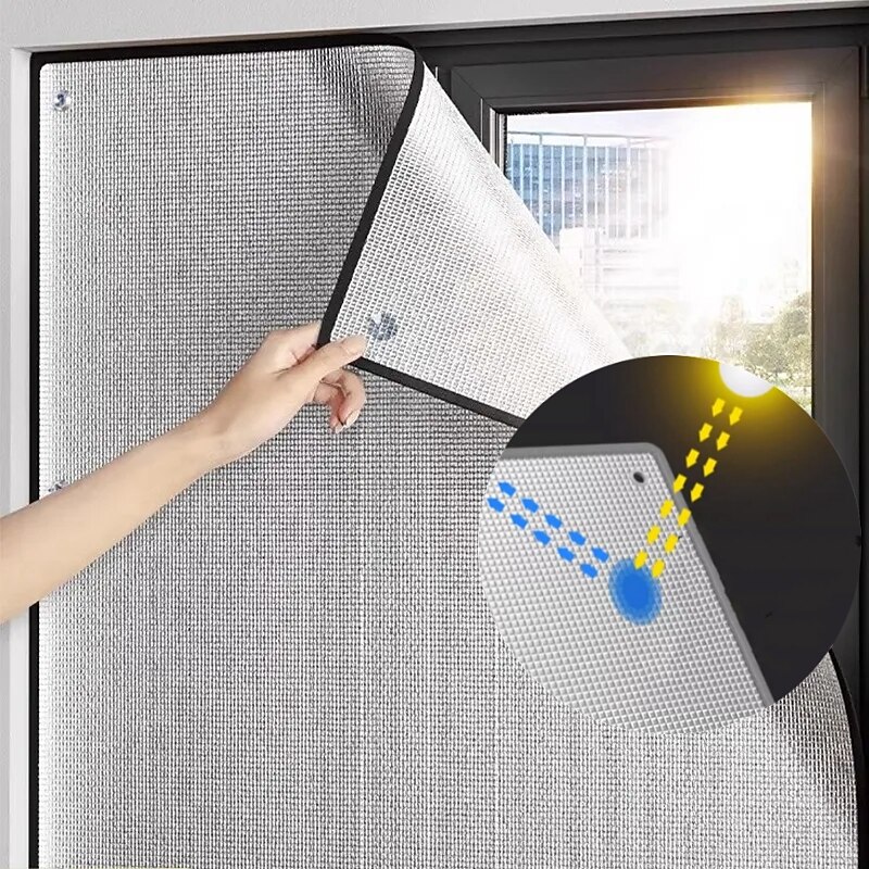 Window Sun Shade Film Home Sunshade Protector Pad Aluminum Foil Anti-UV Sunshine Room Balcony Insulation Film Shading Board2