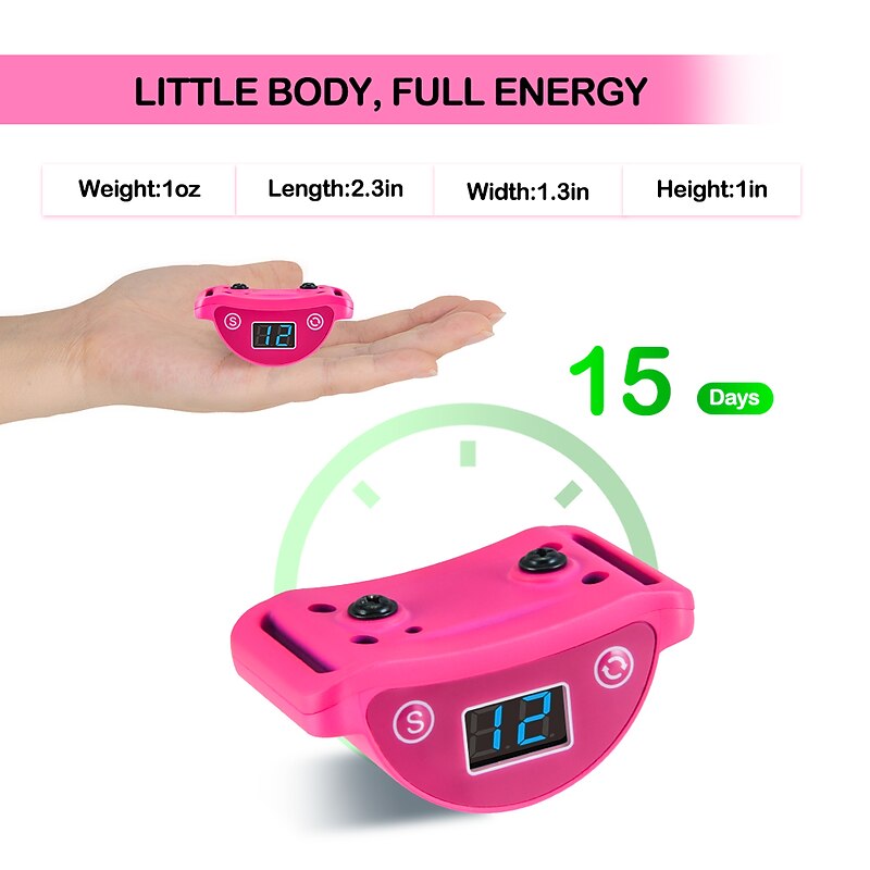 Pink Cat Stop Barkfor Cats Prevent Meowing 5 Levels of Progressive Training - Safe & Reflective4