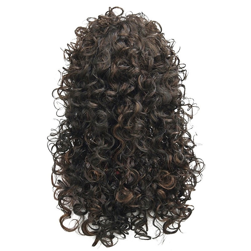 Synthetic Heat Resistant Hair Long Curly Wigs Cosplay Women Wig Halloween Wigs4