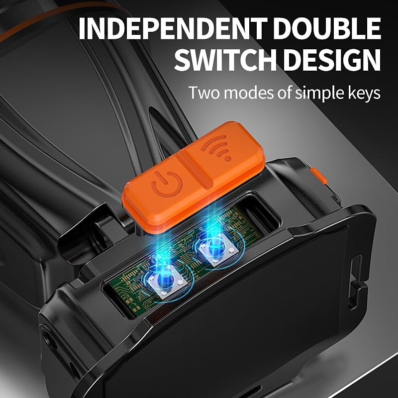 Super Bright Rechargeable High Power Headlamp, LED Headlamp Rechargeable Head Lamp, Outdoor Waterproof Camping Running Portable - Main Image