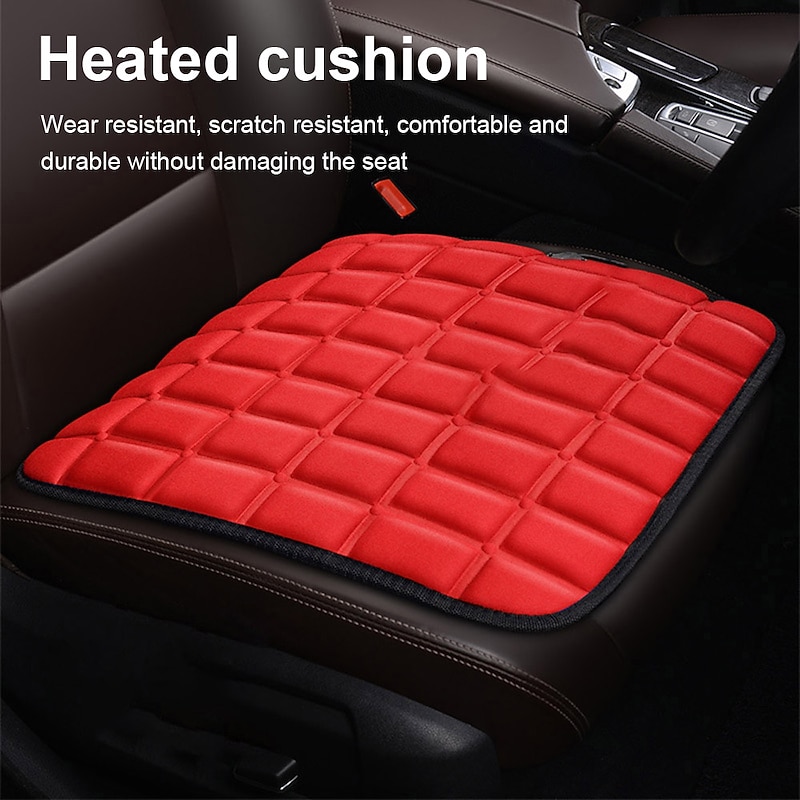 Heated Car Seat Cushion, Heating Warmer Pad, Winter Hot Cover, Office and Home Use4