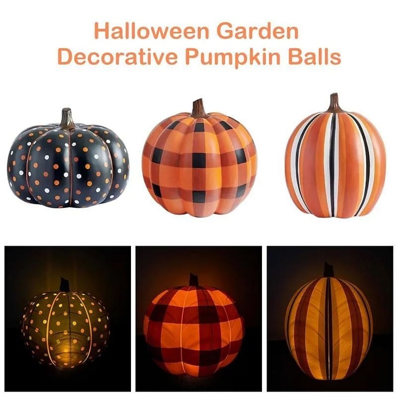 Halloween Pumpkin Balloon Decoration Party Decoration Large Inflatable Pumpkin Balloon Halloween For Home Garden Outdoor Lawn Yard Horror Props Kids 5