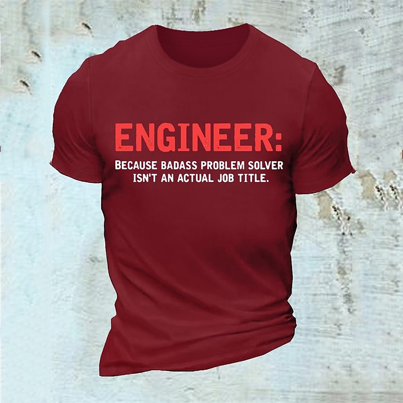 Men's Letter Graphic Prints T Shirt Graphic Tee Casual Style Classic Style Tee Top Short Sleeve T shirt Crew Neck Shirt Fashion Designer Classic Outdoor Street Sport Black Red Army Green Summer4