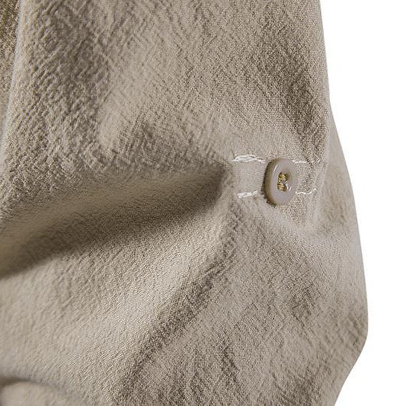 Medieval Renaissance 17th Century Medium Length Blouse / Shirt Pants Cosplay Costume Pirate Knight Ritter Viking Drawstring Solid Colored Fancy Dress Men's Pirate Halloween Masquerade Casual Daily4