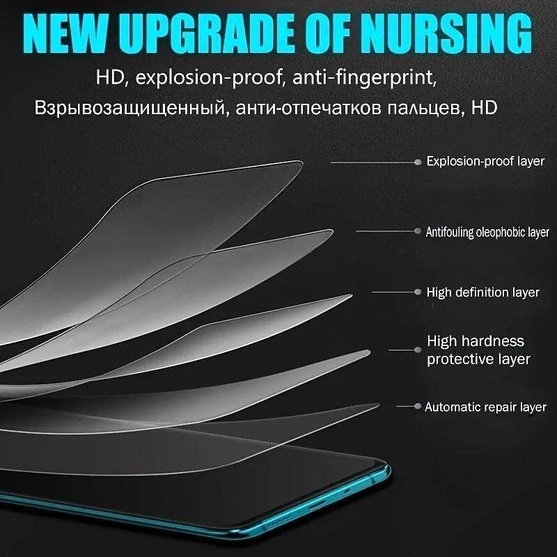 3 pcs Screen Protector For Samsung Galaxy S25 Ultra S25 Ultra Plus S24 Ultra Plus S23 S22 S21 S20 Ultra Plus FE S10 TPU Hydrogel Anti Bubbles Anti-Fingerprint Ultra Thin 3D Touch Compatible Scratch4