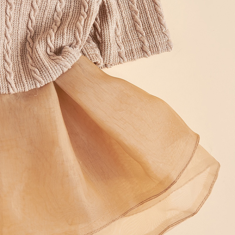 Dog Cat Dress Cute Casual Winter Waterproof Warm Breathable Soft Washable Casual Daily Dog Clothing for Bichon Frise Pomeranian Baby Pet Papillon Small3