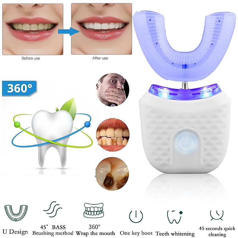 Electric Toothbrush Sonic Dental Scaler Teeth Whitening kit Tooth Whitener Calculus Tartar Remover Tools Cleaner Stain Oral Care for teeth whitening