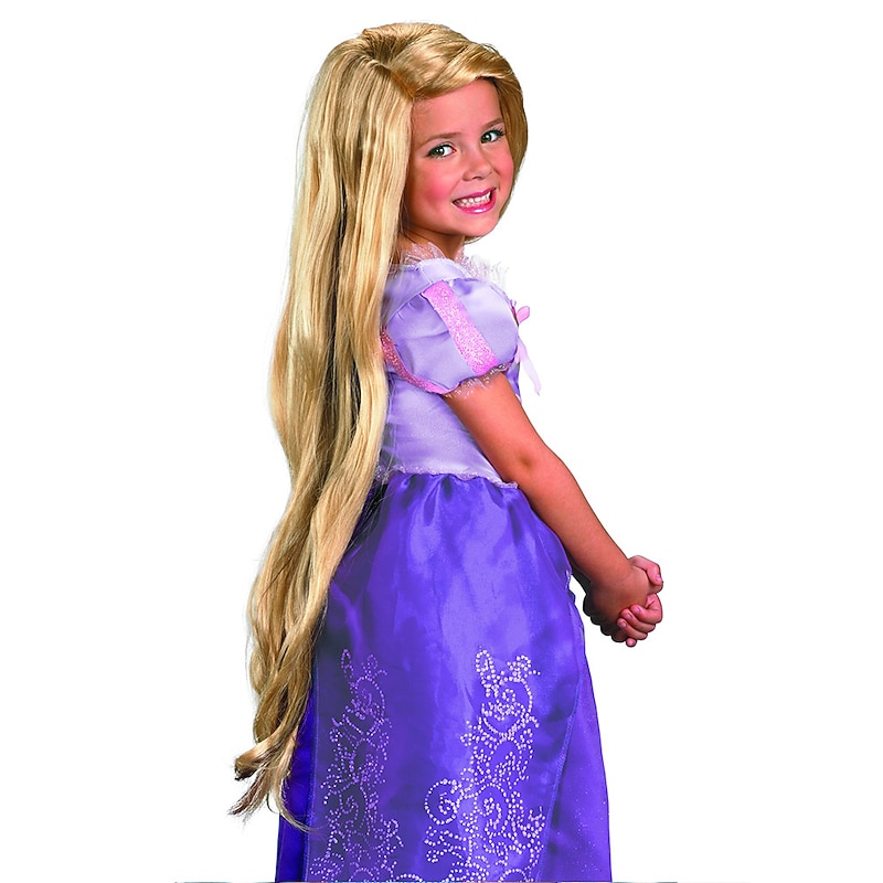 Tangled Rapunzel Wig Halloween Cosplay Party Wigs