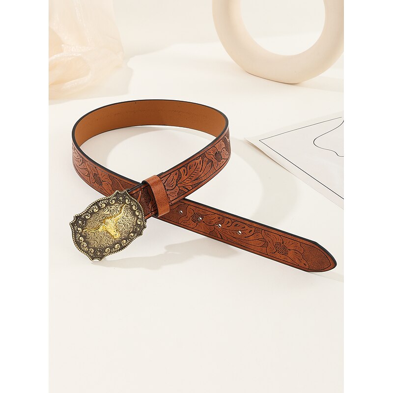 18th Century 17th Century State of Texas Waist Belt West Cowboy Ameirican Fancy Dress Men's Masquerade Performance Masquerade Adults' Belt3