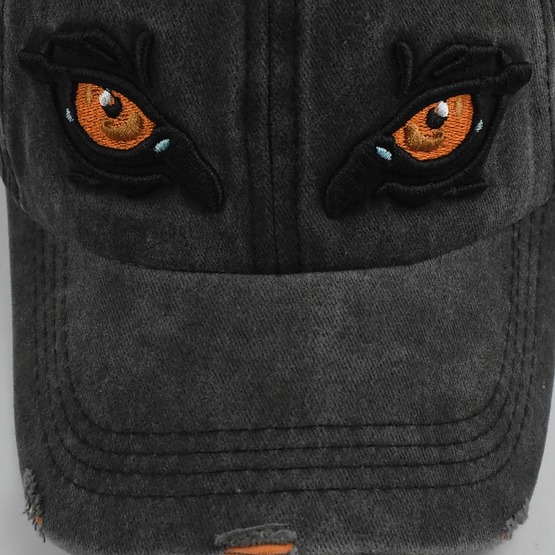 Unisex Baseball Cap Baseball Hat Black White Cotton Embroidery Washed Travel Beach Outdoor Vacation Plain Adjustable Fashion2