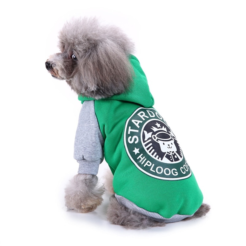 Dog Cat Hoodie Fashion Cute Warm Breathable Soft Washable Comfortable Outdoor Casual Daily Dog Clothing for Bichon Frise Pomeranian Baby Pet Papillon Small