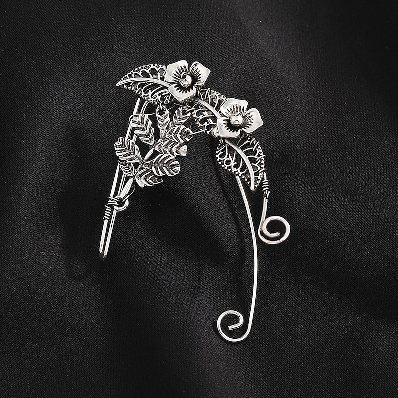 Elf Halloween Ear Cuffs Punk Gothic Adults' Unisex Halloween Carnival Mardi Gras Easy Halloween Costumes Dress Up2