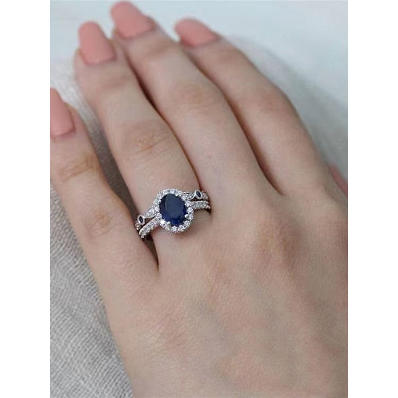 Women's Rings Romantic Date Geometry Ring4