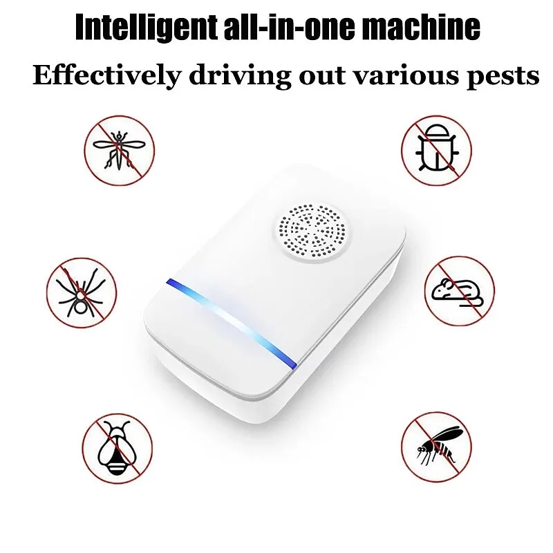 Ultrasonic Mosquito Repellent Insect Repellent Rat Repellent Household Mosquito Repellent Lamp Cockroach Repellent Artifact Inte4