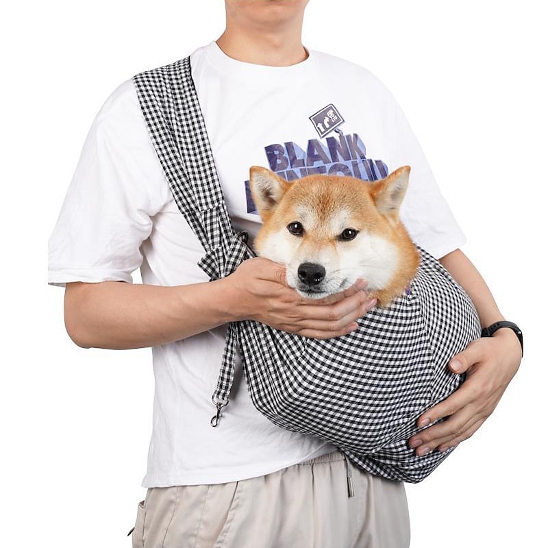 Foldable Portable Outgoing Chest Cat Backpack One Shoulder Dog Pet Large Capacity Cat Bag