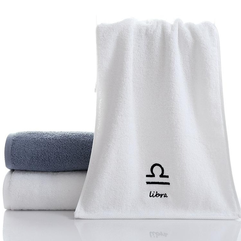 Constellation Towel 100% Cotton Towel Creative  Couple Gift Thickened Sports Face Towel Pure Cotton Towel3