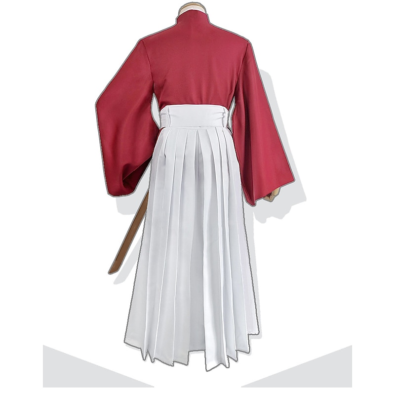 Himura Kenshin Anime Cosplay Costume Cosplay Suits Carnival Masquerade Costume For Men's Adults'4