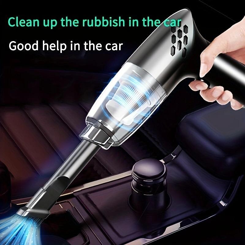 28000Pa Wireless Car Vacuum Cleaner High Suction Cordless Handheld Auto Vacuum Home & Car Dual Use Mini Portable Vacuum Cleaner3