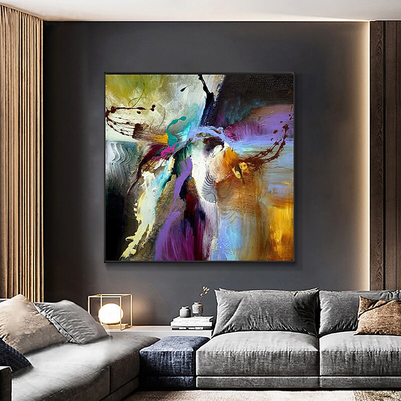 Handmade Oil Painting Canvas Acrylic Wall Art Decoration Modern Abstract for Home Decor Rolled Frameless Unstretched Painting4