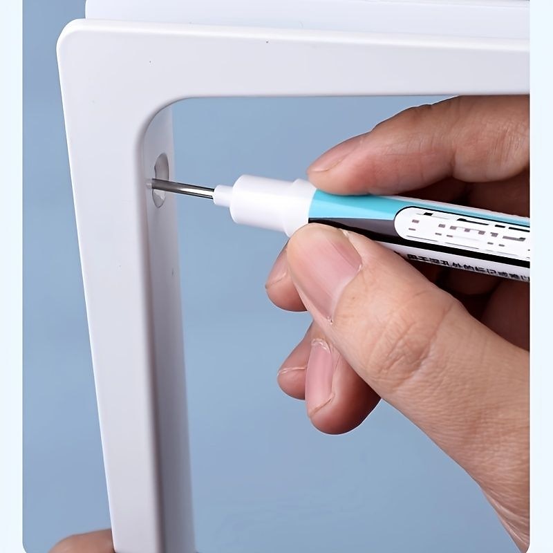 1/2Pcs White Permanent Paint Pen Set For Wood Rock Plastic Leather Glass Stone Metal Canvas Ceramic Deep Hole Marker 0.7mm4