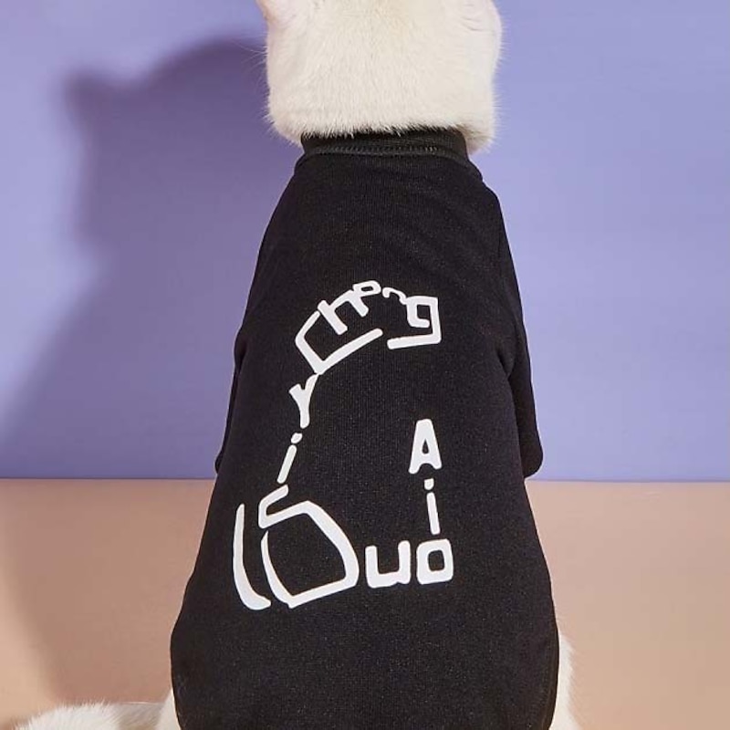 Dog Cat Sweatshirt Fashion Cute Winter Breathable Soft Washable Comfortable Outdoor Halloween Casual Daily Dog Clothing for Bichon Frise Pomeranian Baby Pet Papillon Small3