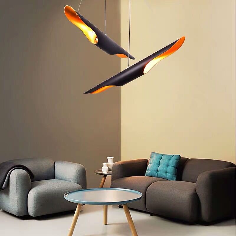 LED Pendant Light 2-Light Unique Metal Modern Farmhouse Cord Adjustable Pendant Lamps Kitchen Island Lighting for Dining Room Bedroom Hallway Over Sink 110-240V3