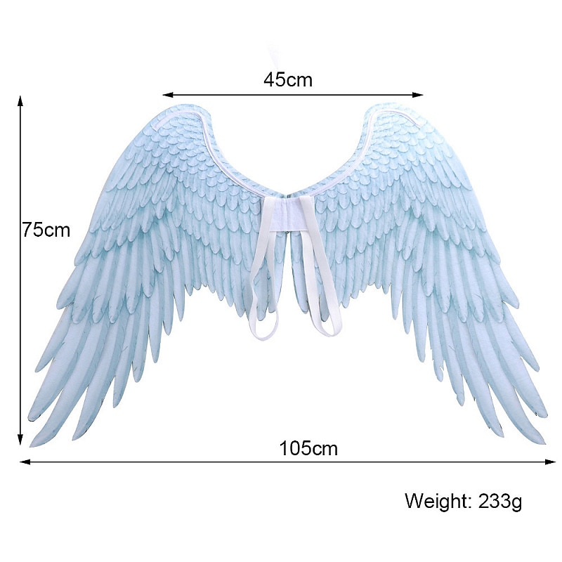 Angel / Devil Halloween Wings Party Costume Masquerade Walpurgis Night Cosplay Adults' Men's Women's Masquerade Mardi Gras Party Halloween Masquerade Easy Halloween Costumes Dress Up3