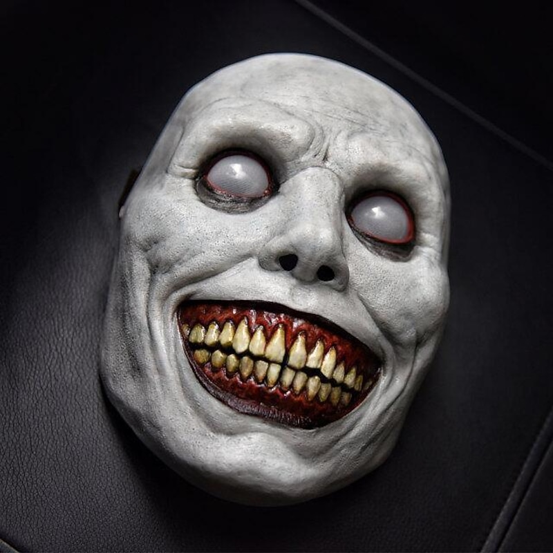 Scary Smiling Demons Halloween Mask Halloween Props Halloween Horror Funny Scary Costume Adults' Men's Women's Unisex Halloween Carnival Mardi Gras Easy Halloween Costumes Dress Up