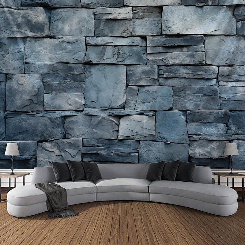 Wall Bricks Hanging Tapestry Wall Art Large Tapestry Mural Decor Photograph Backdrop Blanket Curtain Home Bedroom Living Room Decoration3