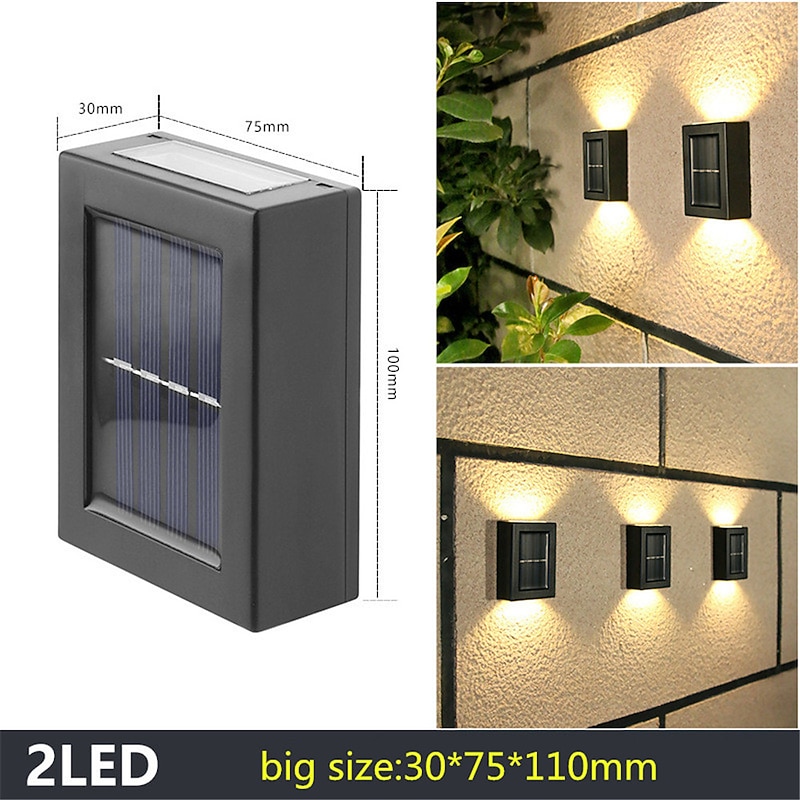Wall Solar Light Waterproof Garden Solar LED Light for Outdoor Lighting Street Lamp Home Balcony Porch Yard Decoration2